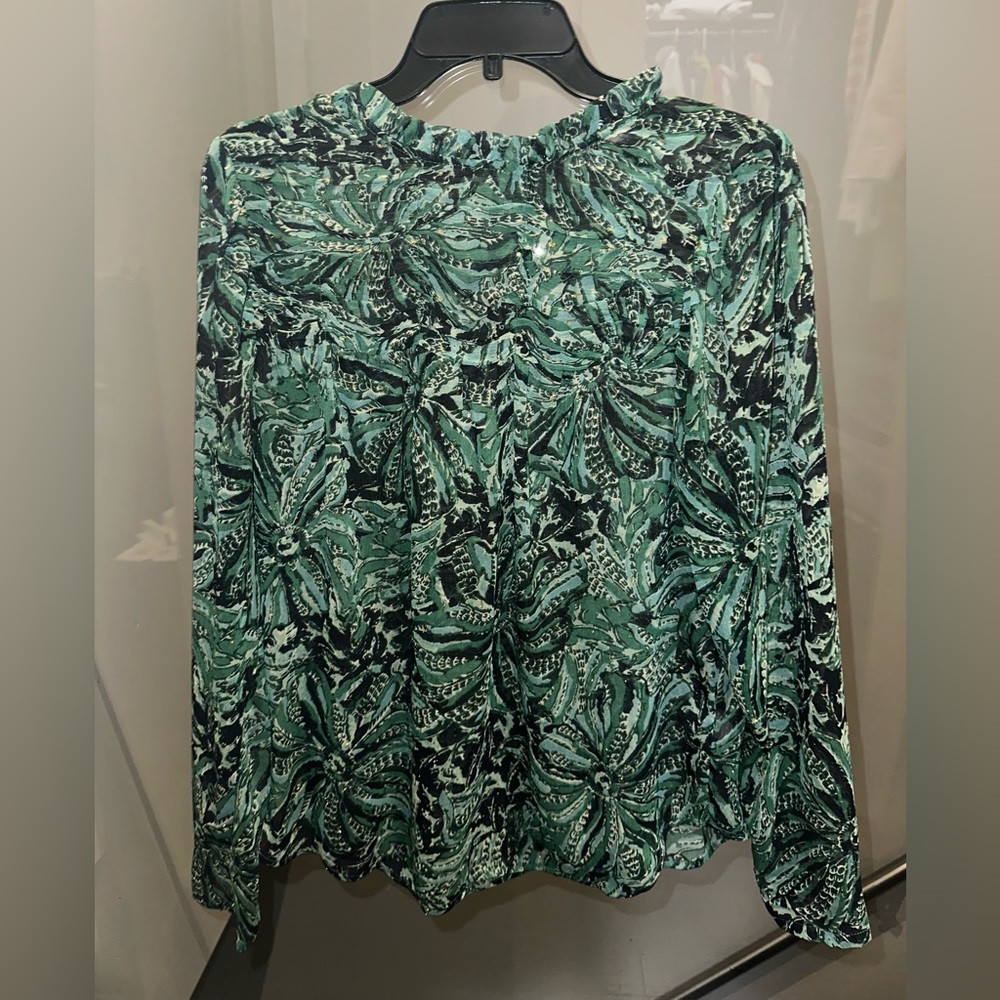 Sheer blouse